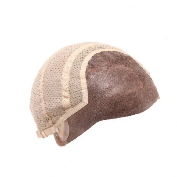 HAND TIED Belle Tress Wig “Tea Leaf Layer” Dark Brown Full Mono - Picture 6 of 6